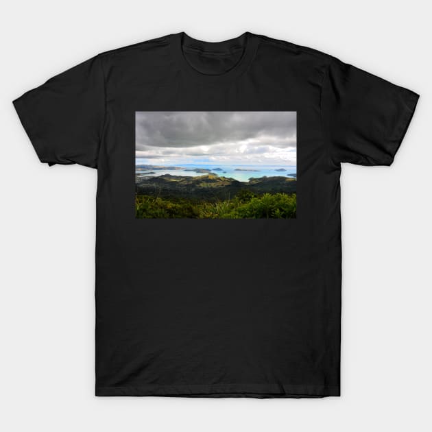 Nouvelle Zélande - Péninsule de Coromandel T-Shirt by franck380